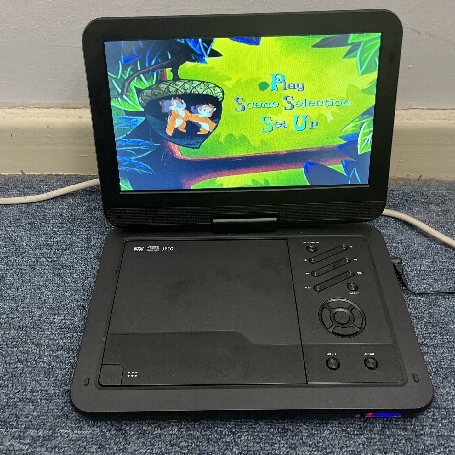 Audiosonic 10.1" Portable DVD Player PD-1016