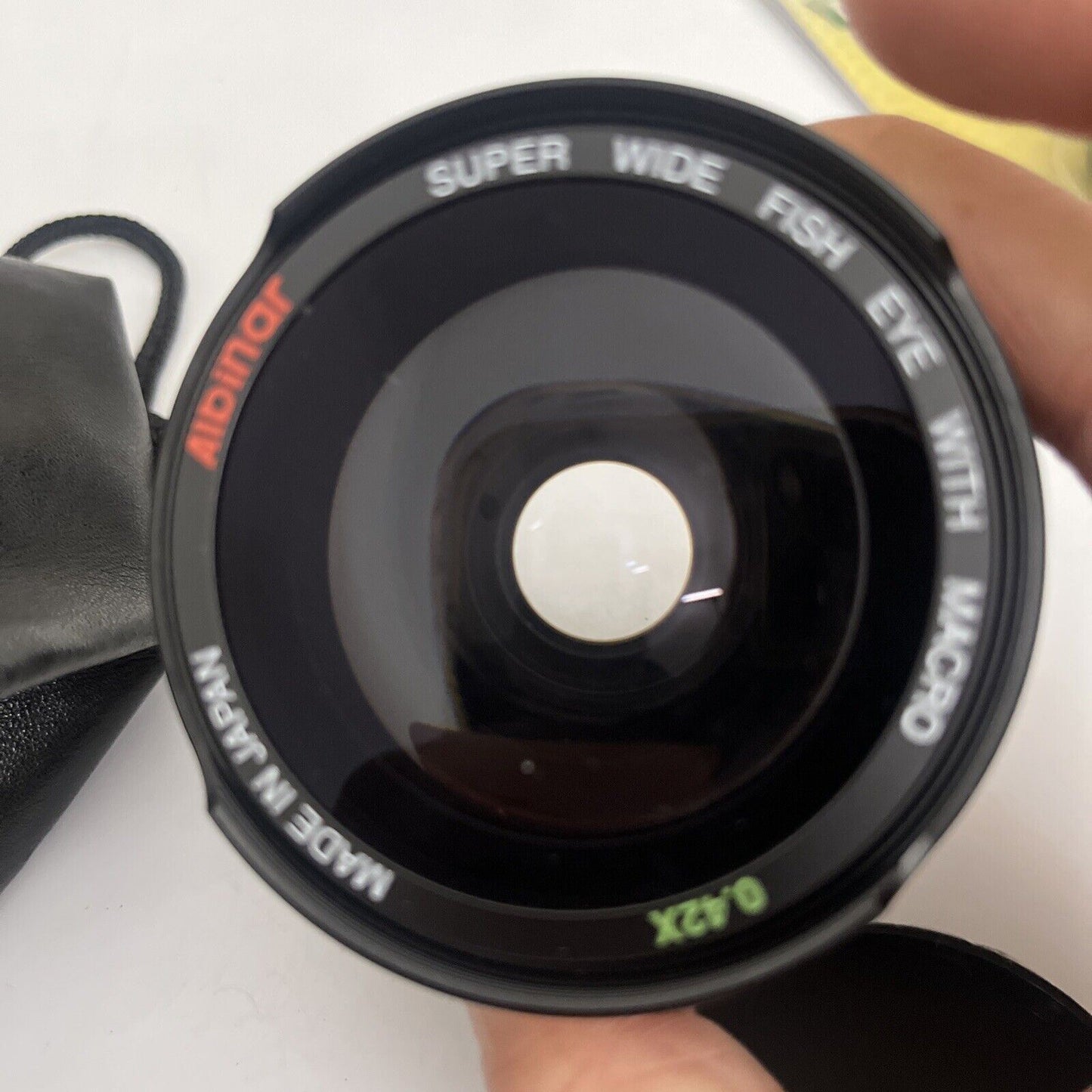 Albinar Super Wide FishEye Lens with Macro 0.42X Made in Japan 40.5-58mm