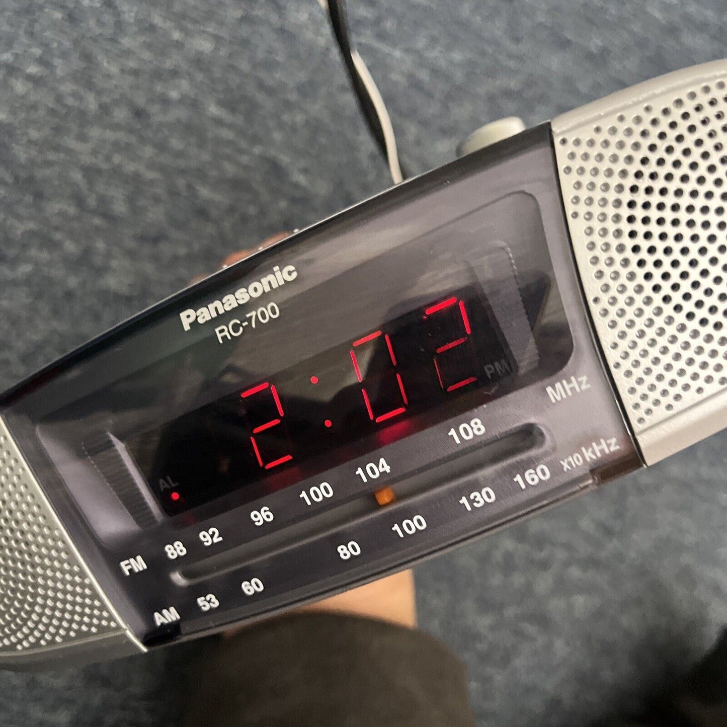 Panasonic RC-700 Alarm Clock AM FM Radio