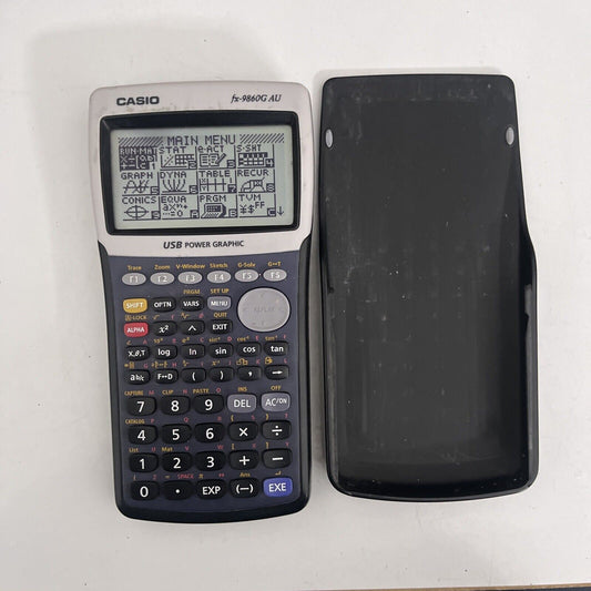 Casio fx-9860G AU Graphics Calculator with Cover