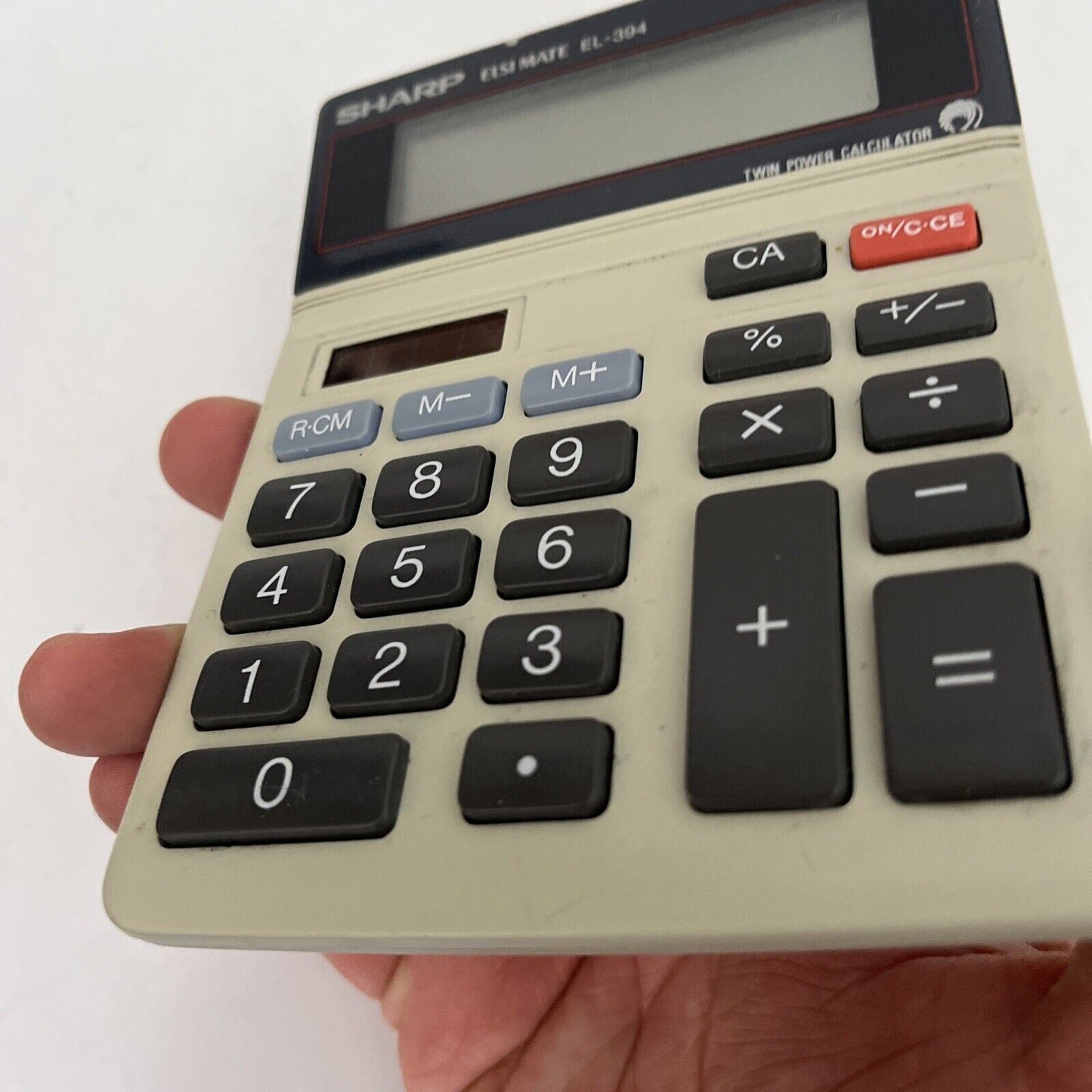 Sharp ELSI Mate EL-394 Solar Twin Power Calculator