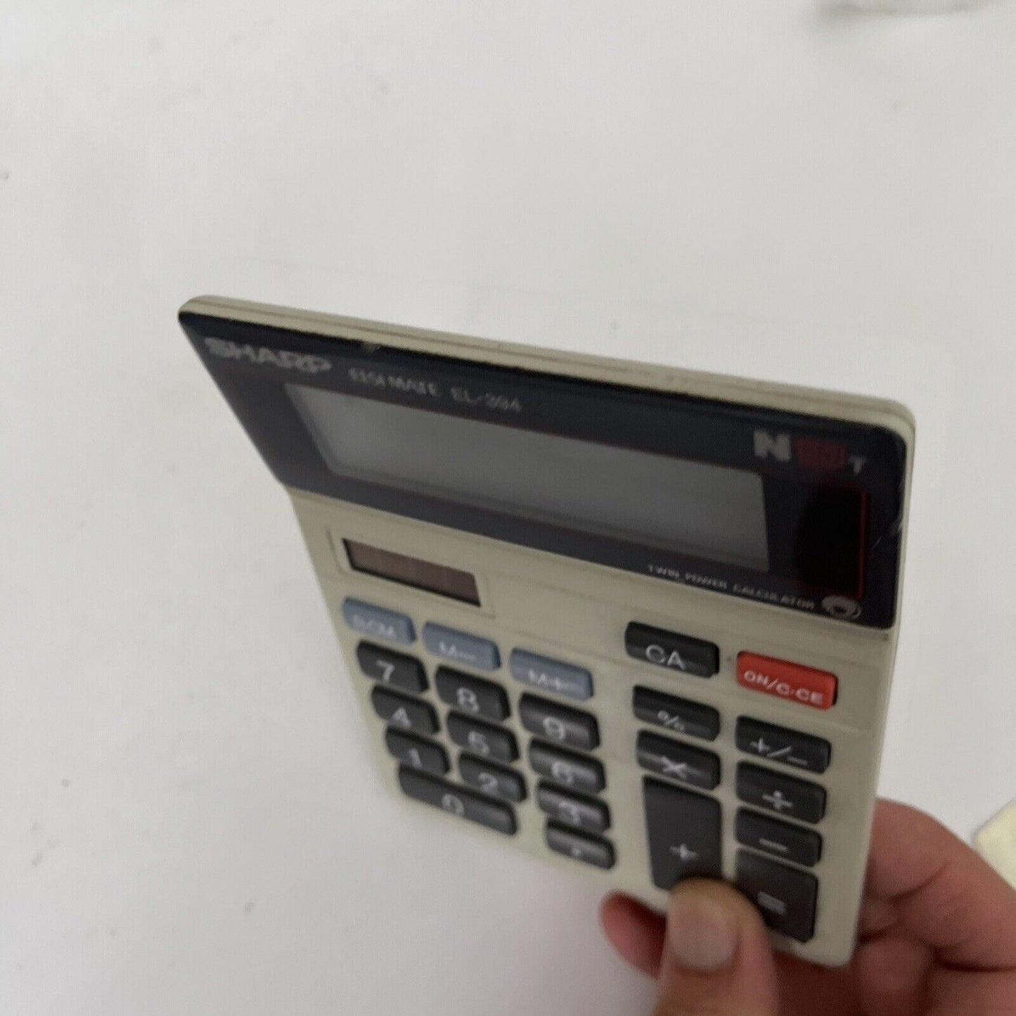 Sharp ELSI Mate EL-394 Solar Twin Power Calculator