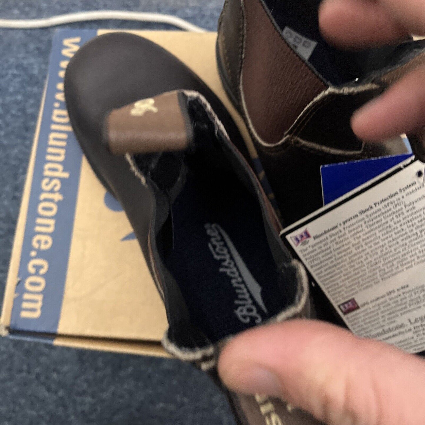 Blundstone Boots Style 500 Stout Brown Size 3