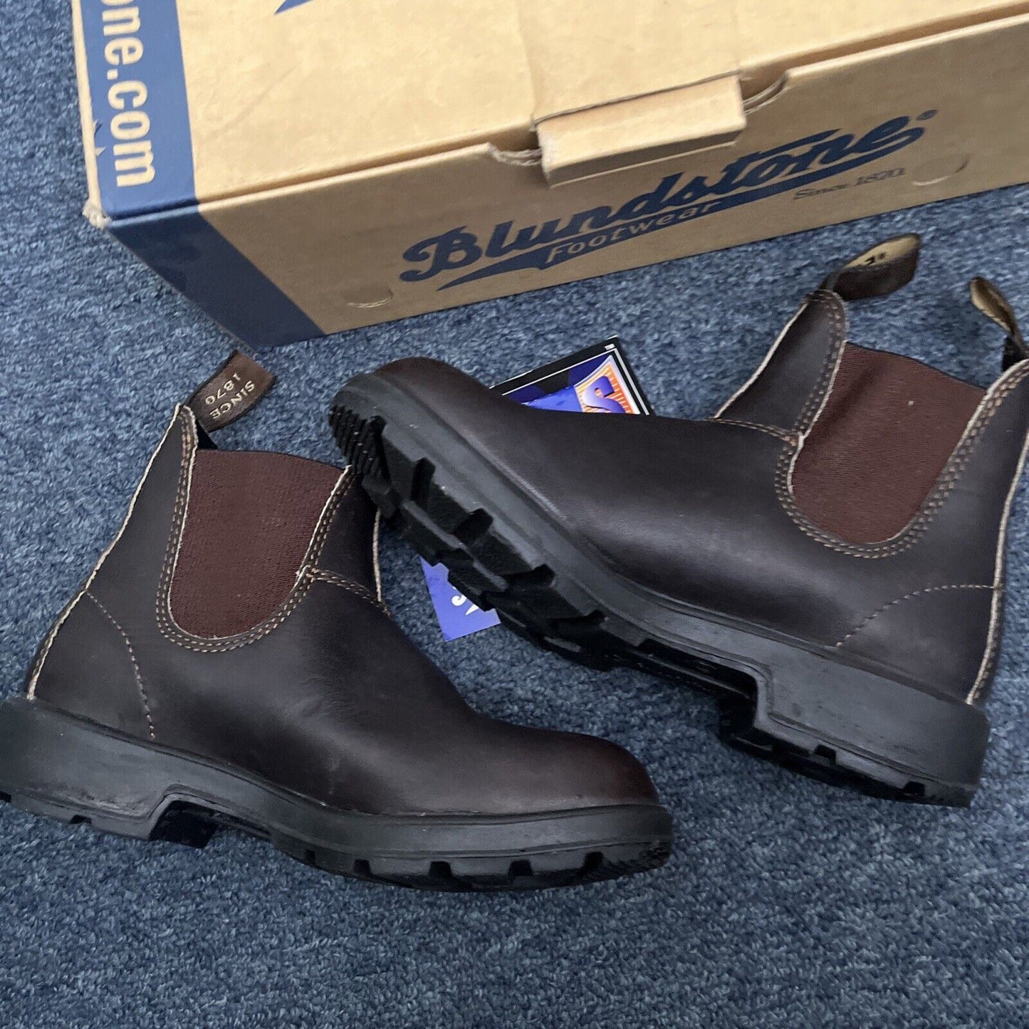 Blundstone Boots Style 500 Stout Brown Size 3