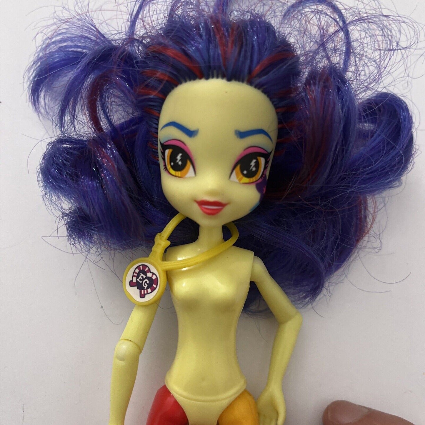 Indigo Zap My Little Pony Equestria Girls Friendship Games 9" Doll 2014 Hasbro