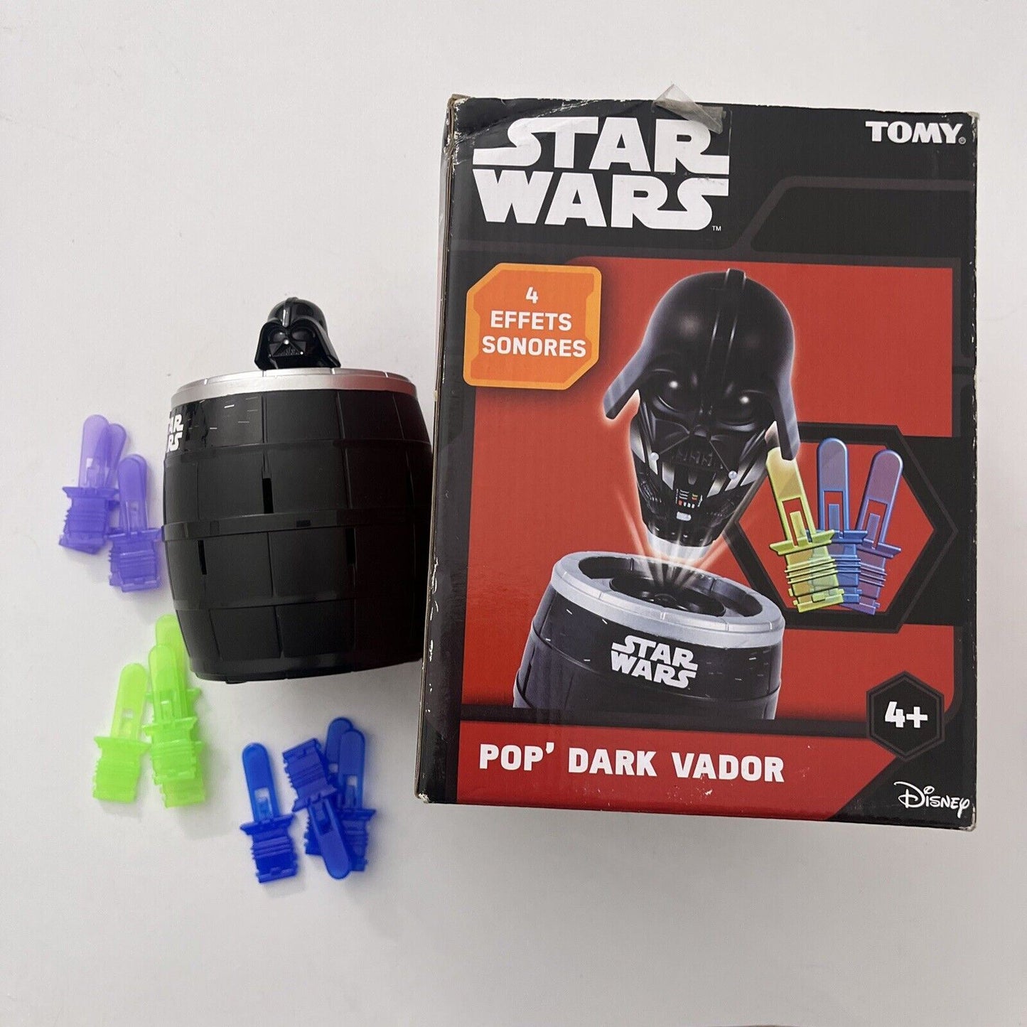 Disney STAR WARS - POP-UP DARTH VADER Classic Family Fun Game of Chance