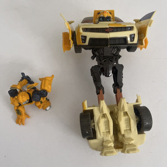 Bumblebee Transformers 7" Action Figure 2006 Hasbro *missing arms* & 2" 2006