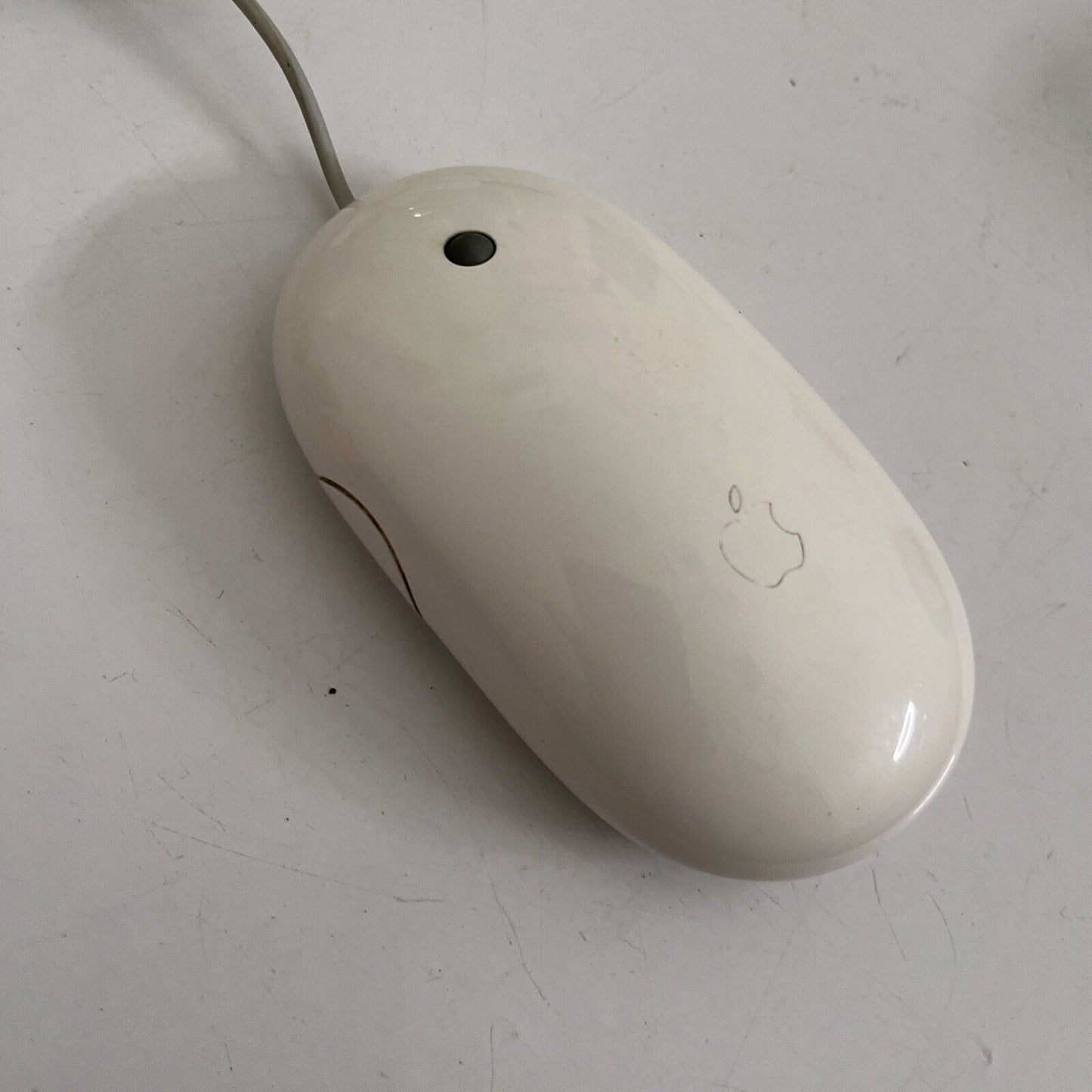 Apple Mighty Mouse A1152 White Wired USB