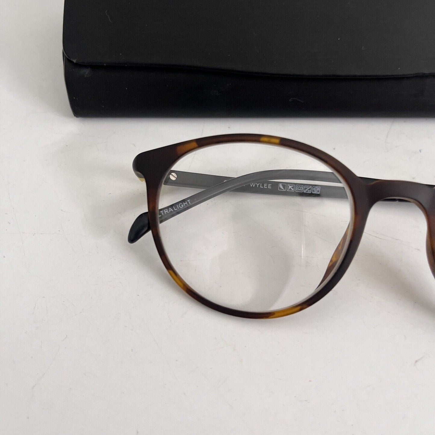 Oscar Wylee Eyeglasses Brown LOLA-203 49/19-140 With Case