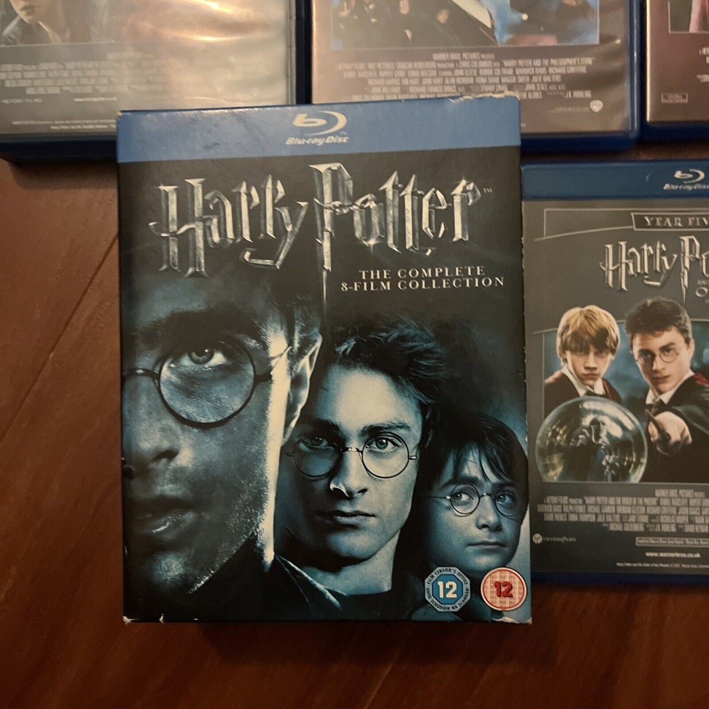 Harry Potter Complete 8 Film Collection 11 Disc Blu Ray Box Set Region B