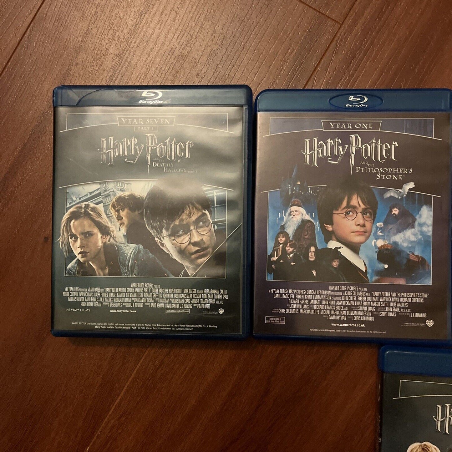 Harry Potter Complete 8 Film Collection 11 Disc Blu Ray Box Set Region B