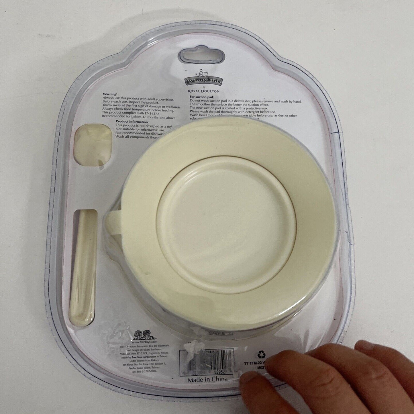 Bunnykins By Royal Doulton Suction Bowl & Spoon for 18 months and over *New*