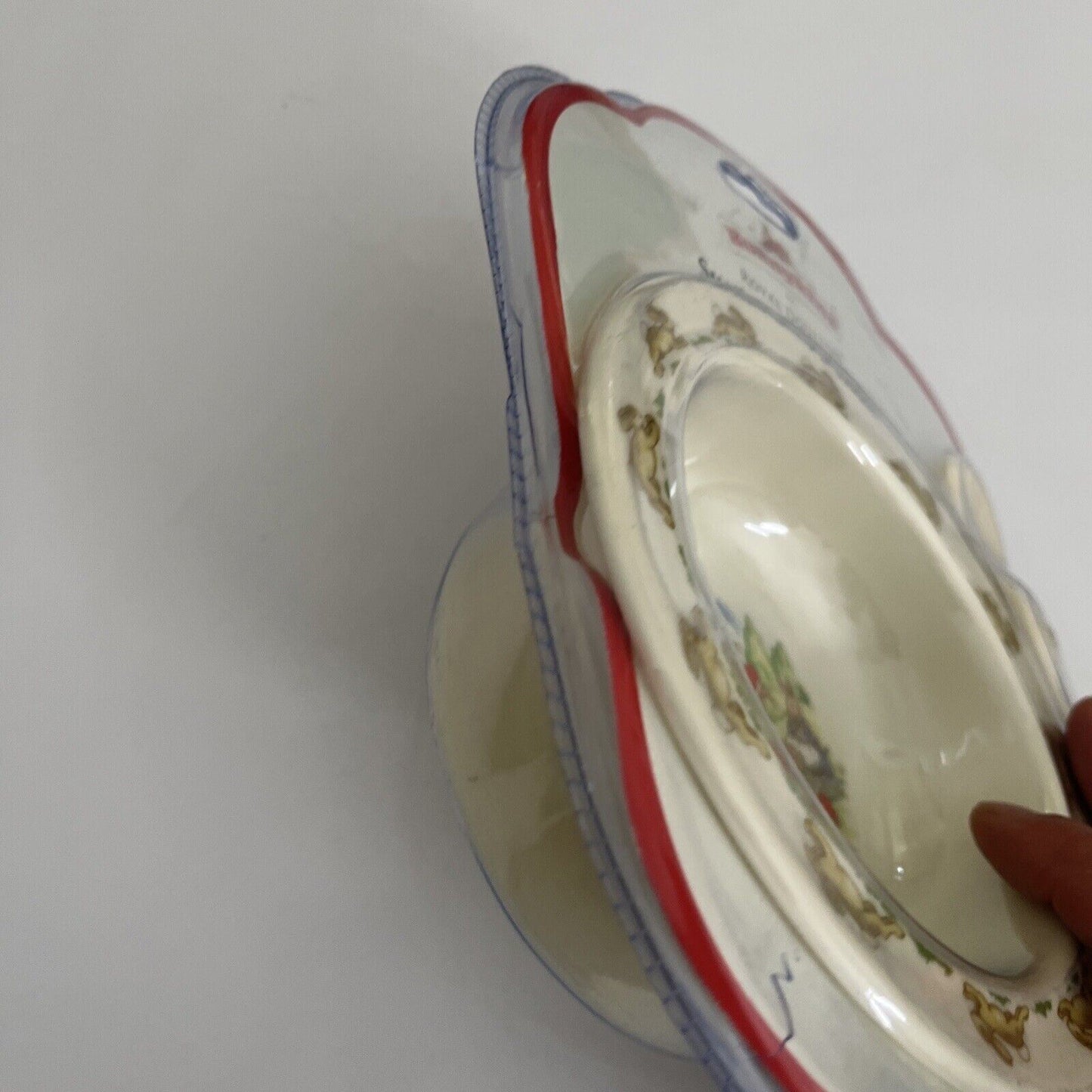 Bunnykins By Royal Doulton Suction Bowl & Spoon for 18 months and over *New*