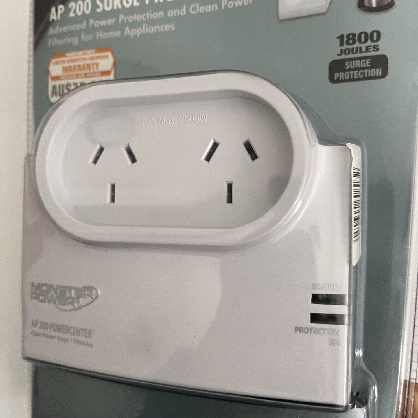 *New Sealed* Monster Power AP200 Surge Protector Filtering For Home Appliances