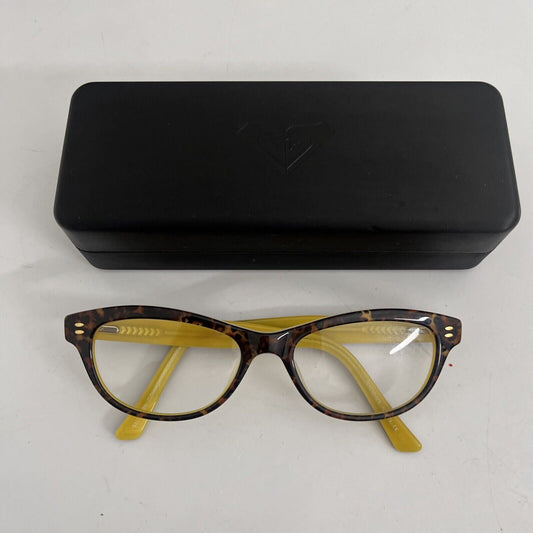 Collette Dinnigan Brown Yellow Eyeglasses 21 25665956 51/16 135