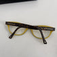 Collette Dinnigan Brown Yellow Eyeglasses 21 25665956 51/16 135