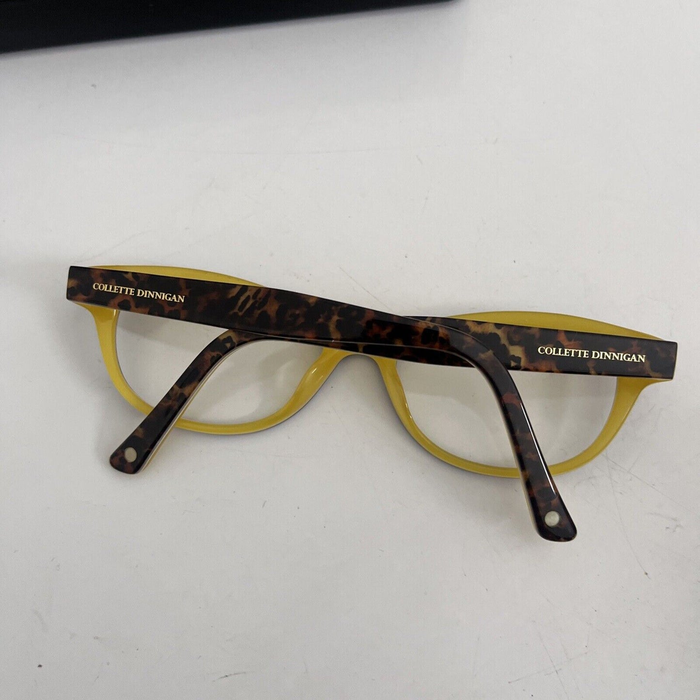 Collette Dinnigan Brown Yellow Eyeglasses 21 25665956 51/16 135