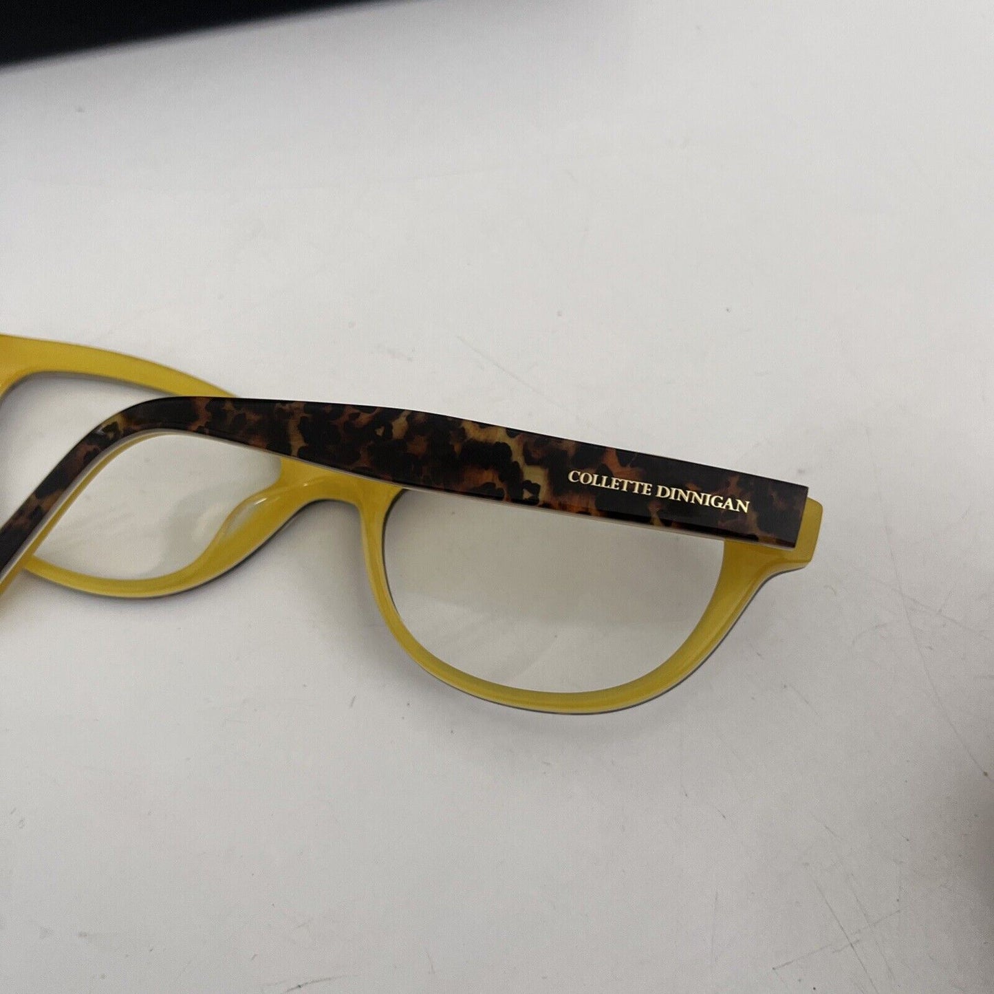 Collette Dinnigan Brown Yellow Eyeglasses 21 25665956 51/16 135