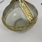 Vintage Royale Deluxe Chambord Liqueur Crystal Bottle 700ml Metal Crown