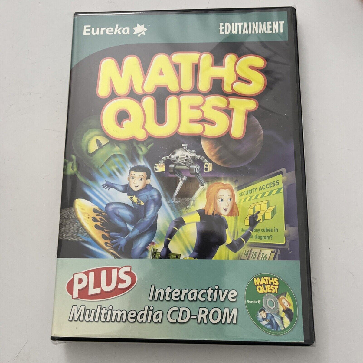 Quest Math Electronics Maths Quest PC CDROM Eureka – Retro Unit