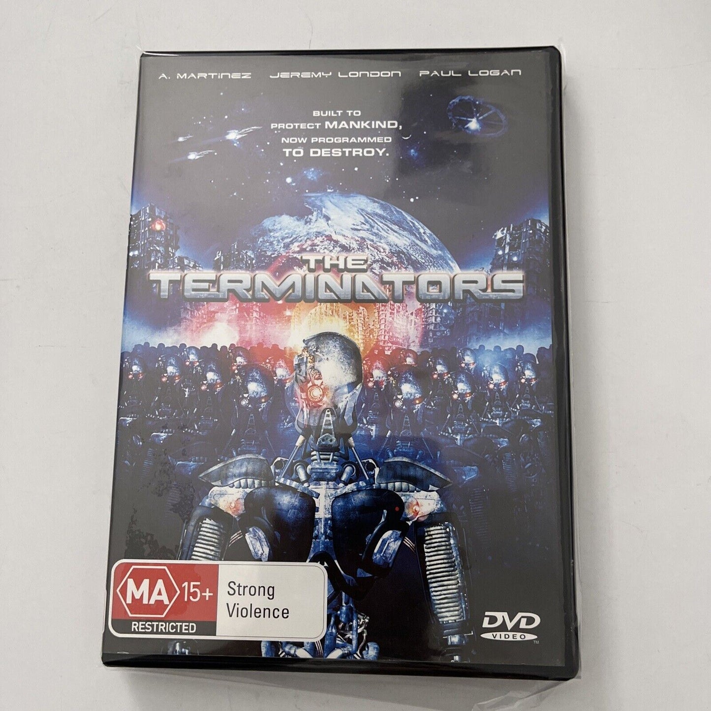 The Terminators (DVD, 2009) Jeremy London, Paul Logan, A. Martinez NEW Region 4