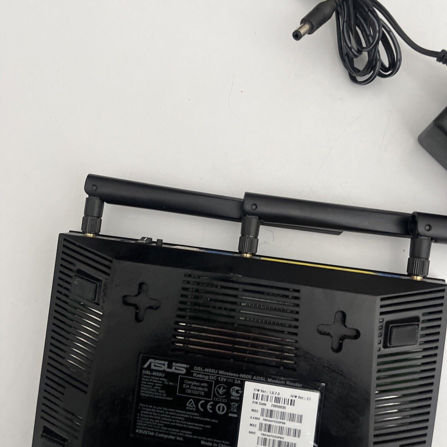 ASUS DSL-N55U Dual Band N600 Wireless ADSL Modem Router
