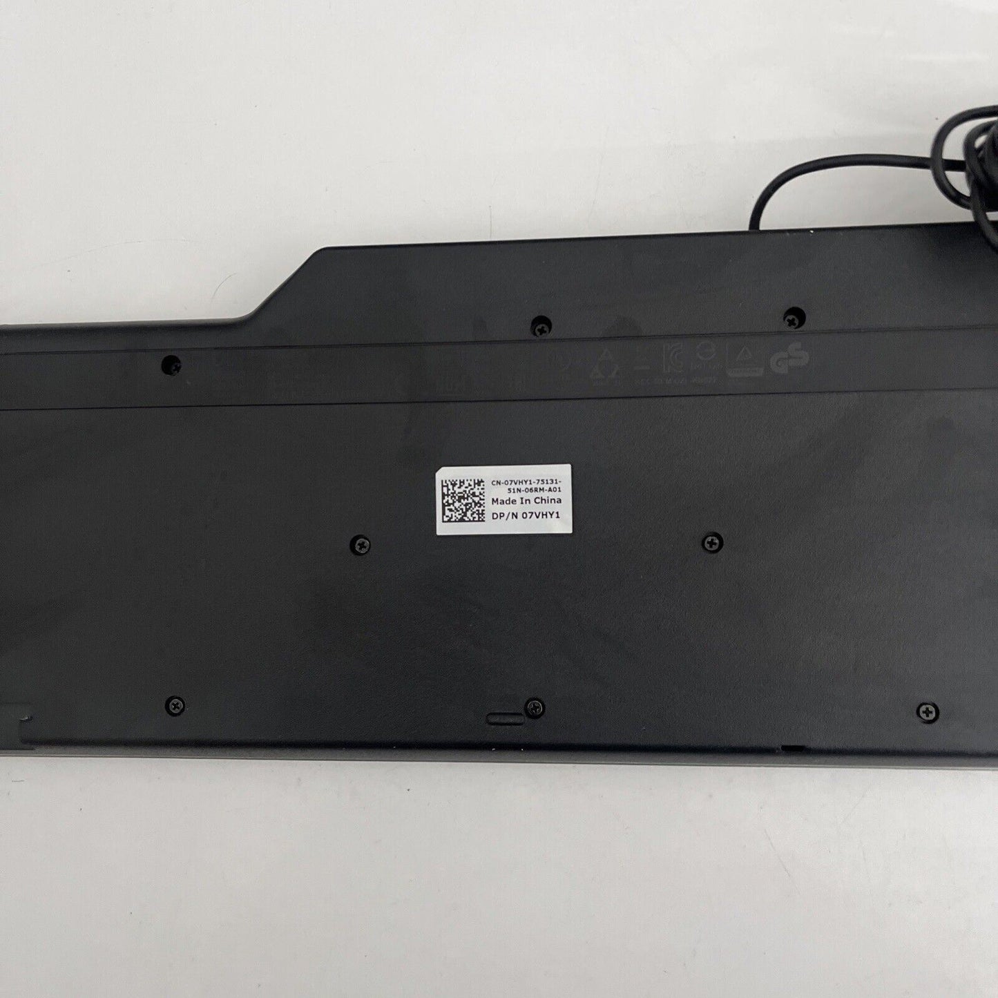 Dell KB522 USB Wired Keyboard English Australian with 2 USB Extension Port