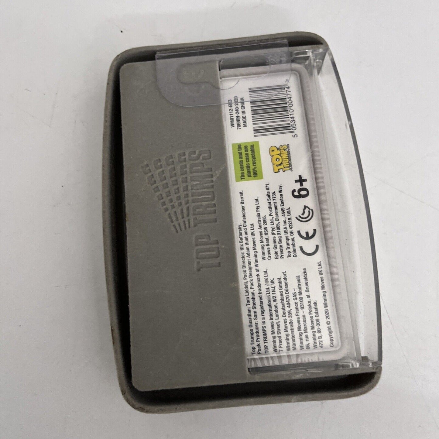 Movember Top Trumps Card Game Limited Edition