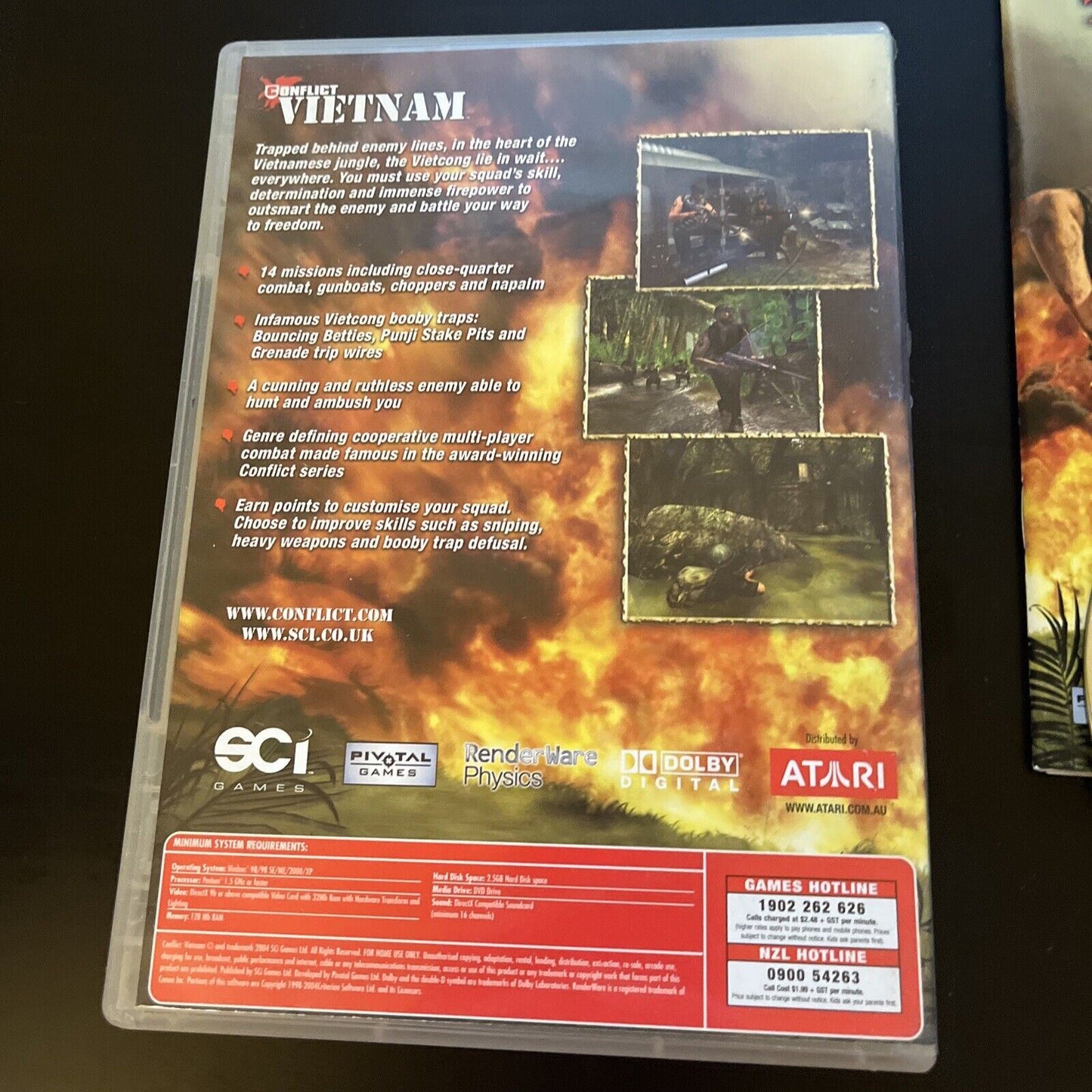 Conflict Vietnam PC DVD-ROM with Manual