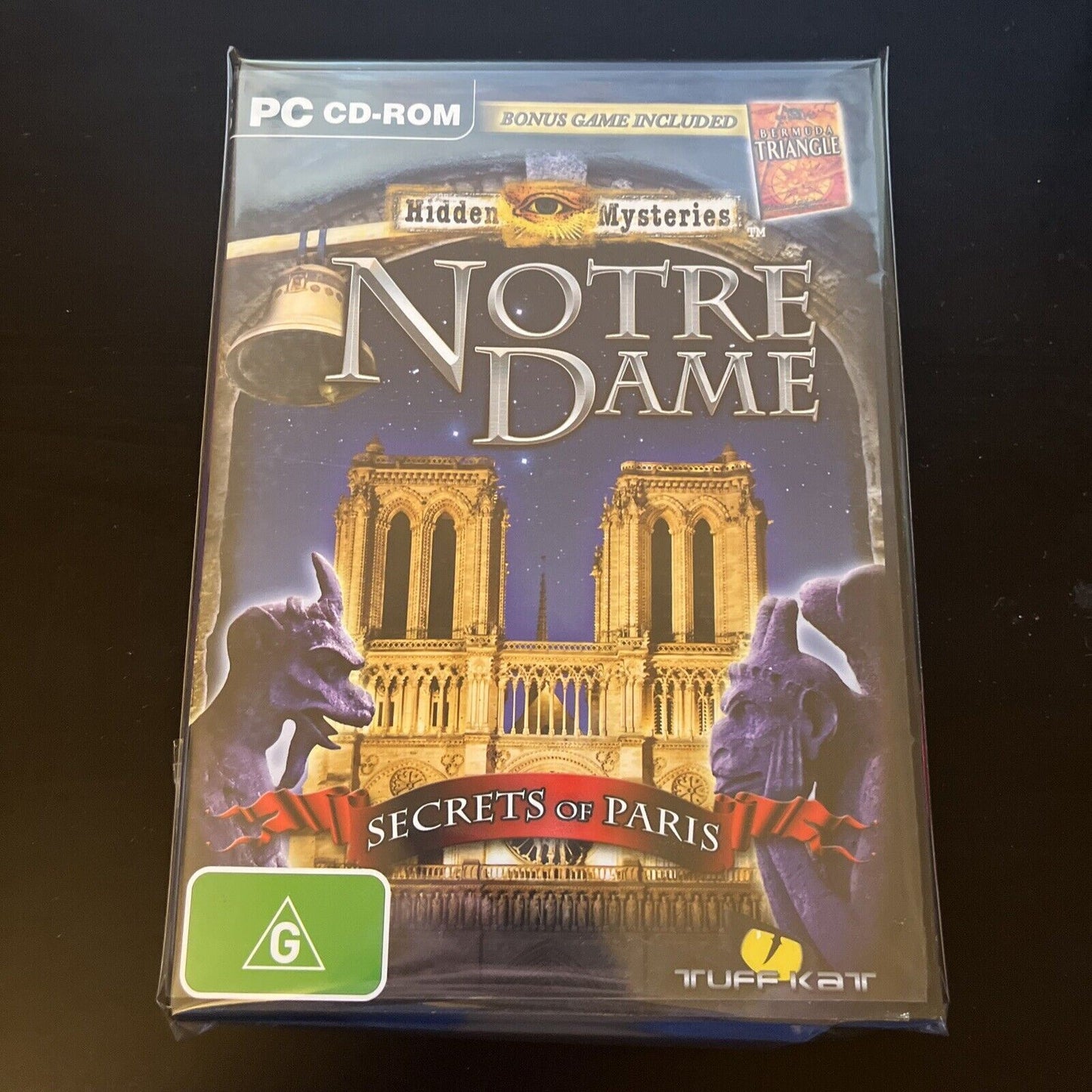 Hidden Mysteries: Notre Dame - Secrets of Paris PC CDROM Hidden Object Game NEW