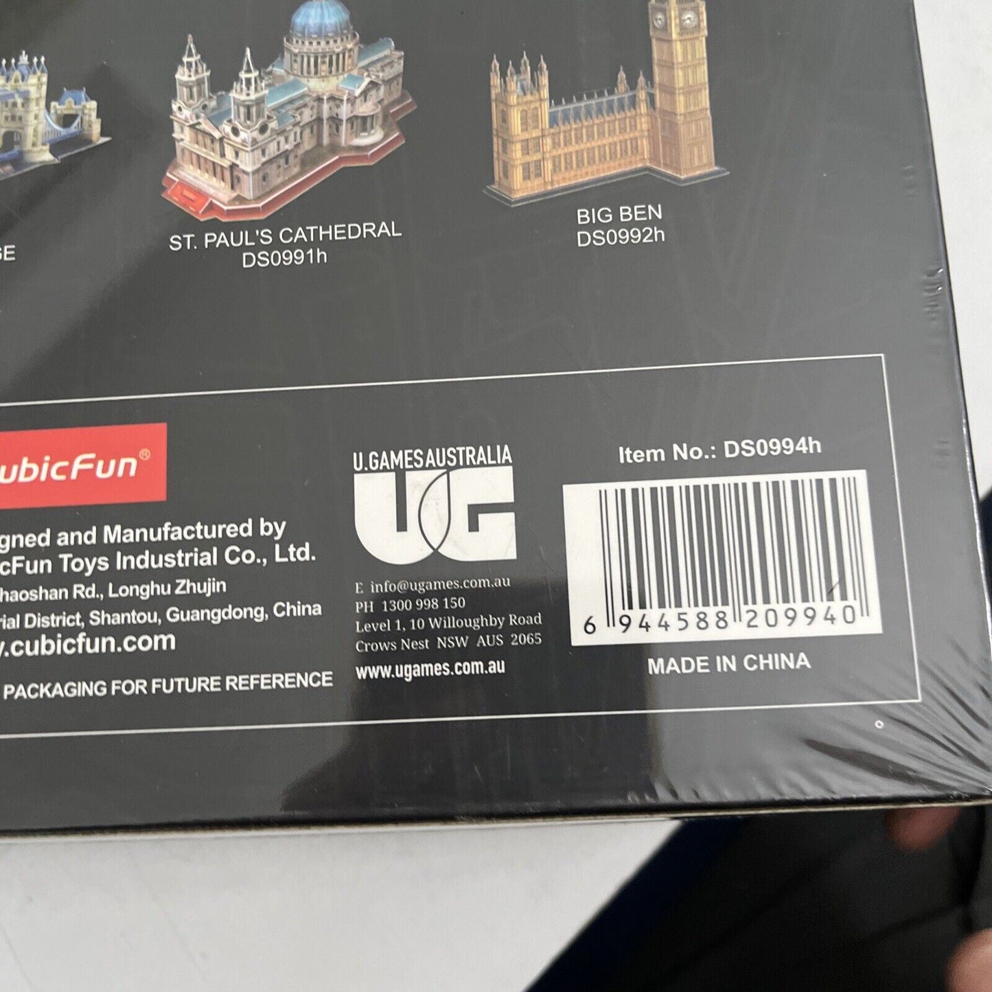 *New Sealed* National Geographic Buckingham Palace London 3D Puzzle 72 Pieces