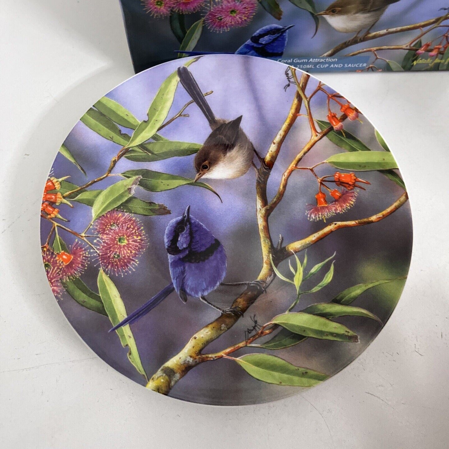 Ashdene 250ml Australian Wren Coral Gum Attraction Tea Cup/Saucer Drinking Mug