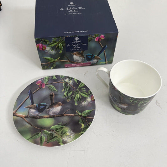 Ashdene 250ml Australian Wren Pleasant Company Hot Tea Cup/Saucer Drinking Mug