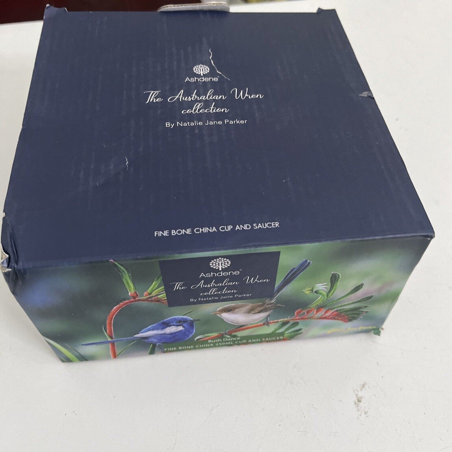 Ashdene 250ml Australian Wren Bush Dance Matching Tea Cup/Saucer Drinking Mug