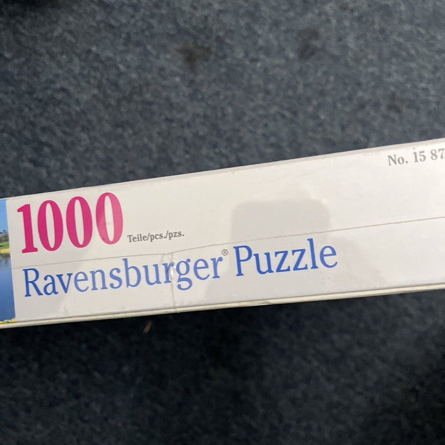Leeds Castle Ravensburger Puzzle 1000 no 158737 2002 David Noble