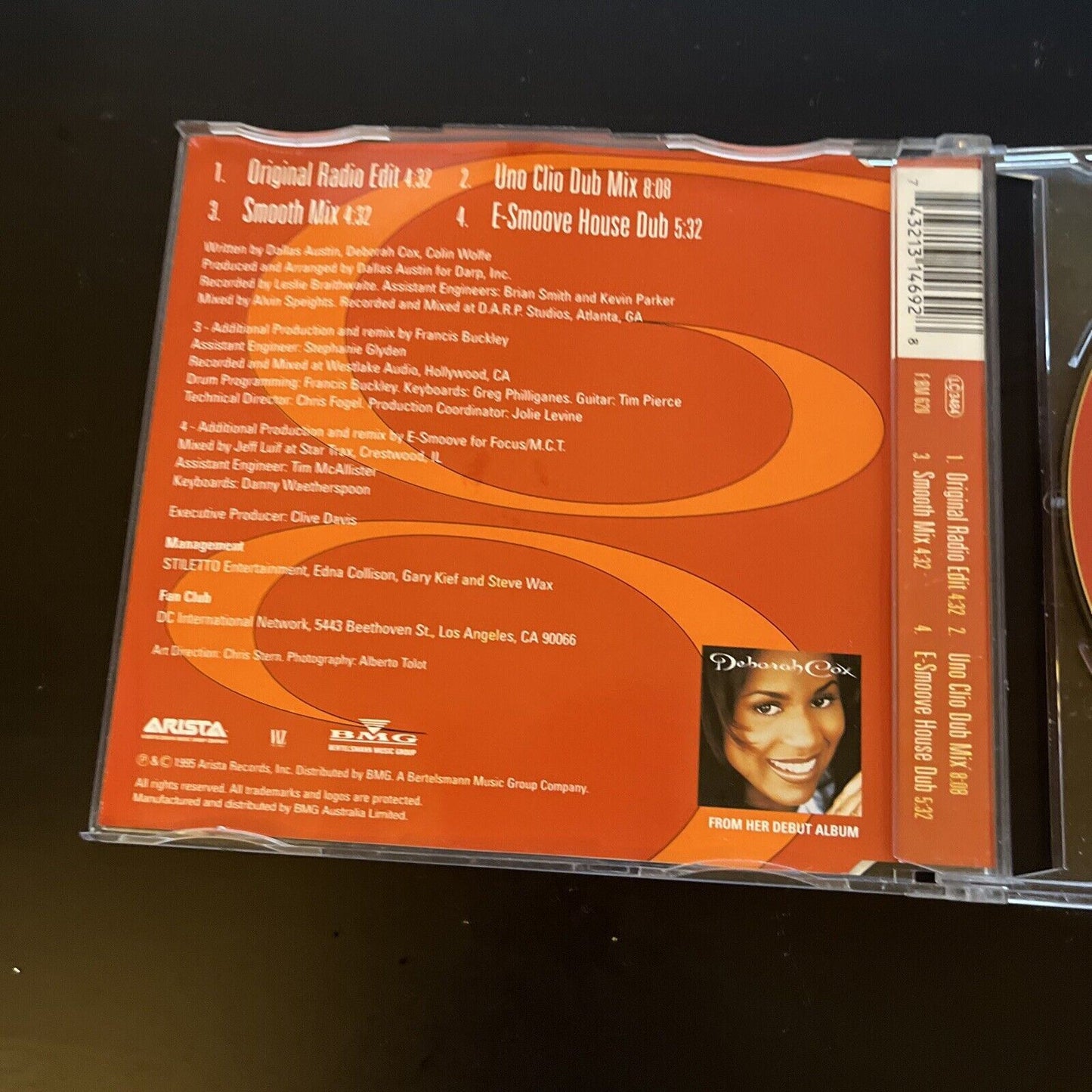 Deborah Cox - Sentimental (CD, 1995)