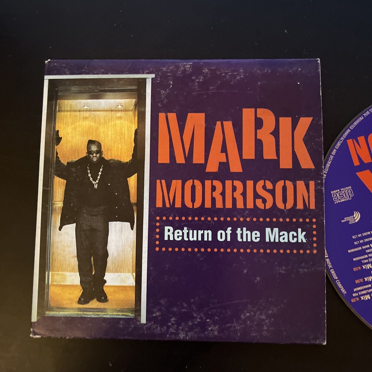 Mark Morrison - Return of the Mack (CD, 1996) Single