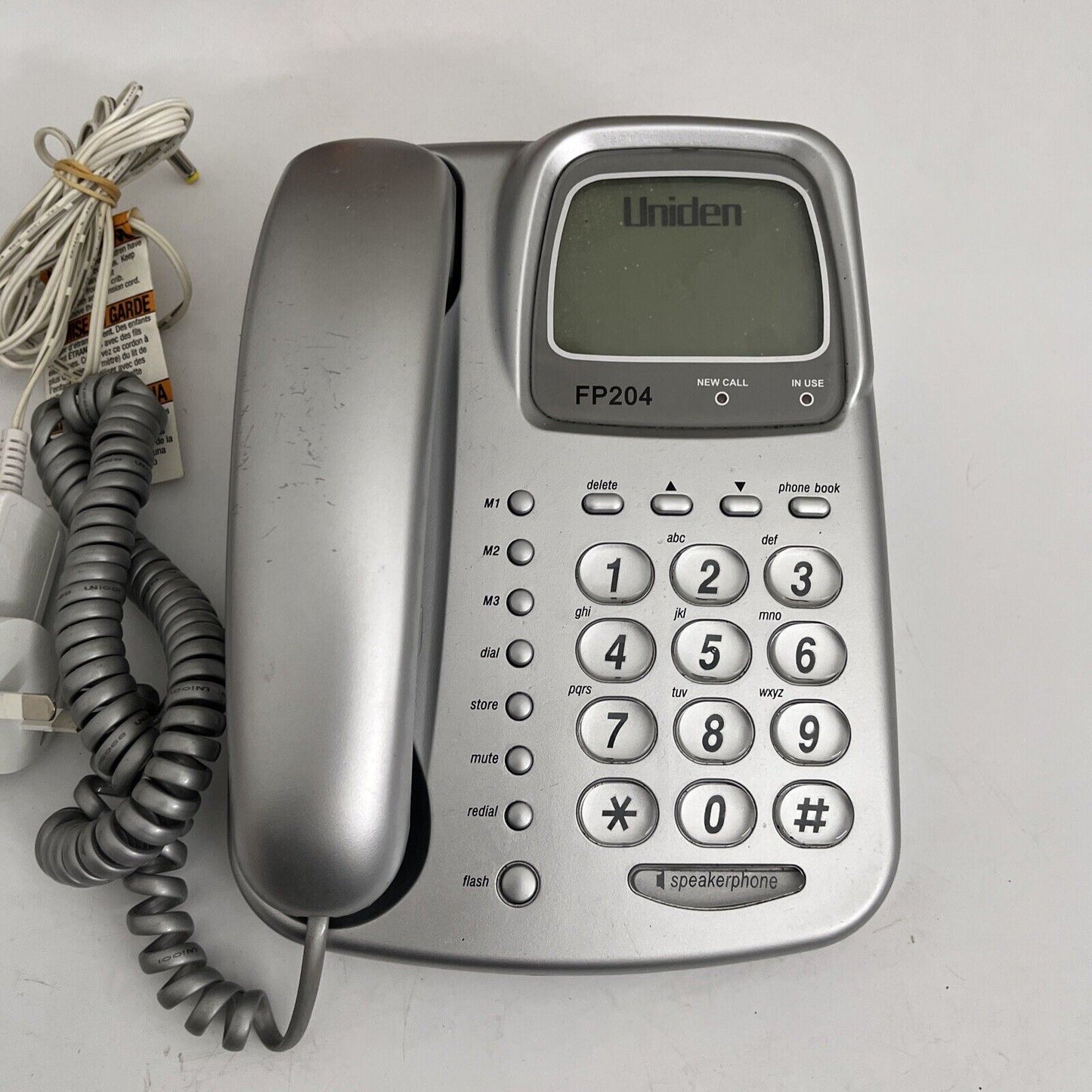 Uniden FP204 Wired Landline Phone with Speakerphone  NBN Compatible