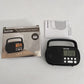 Santek Portable FM Radio Clock with Alarm