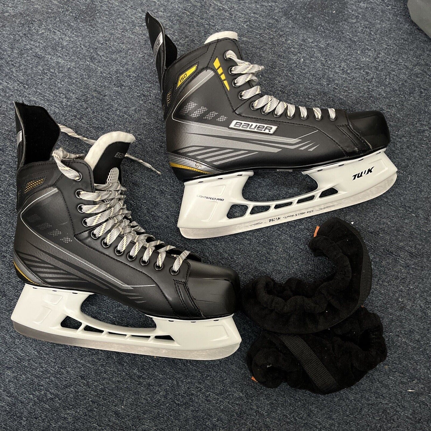 Bauer Lightspeed Pro Tuuk Super Stainless Ice Skate 12EE US13.5 UK12.5