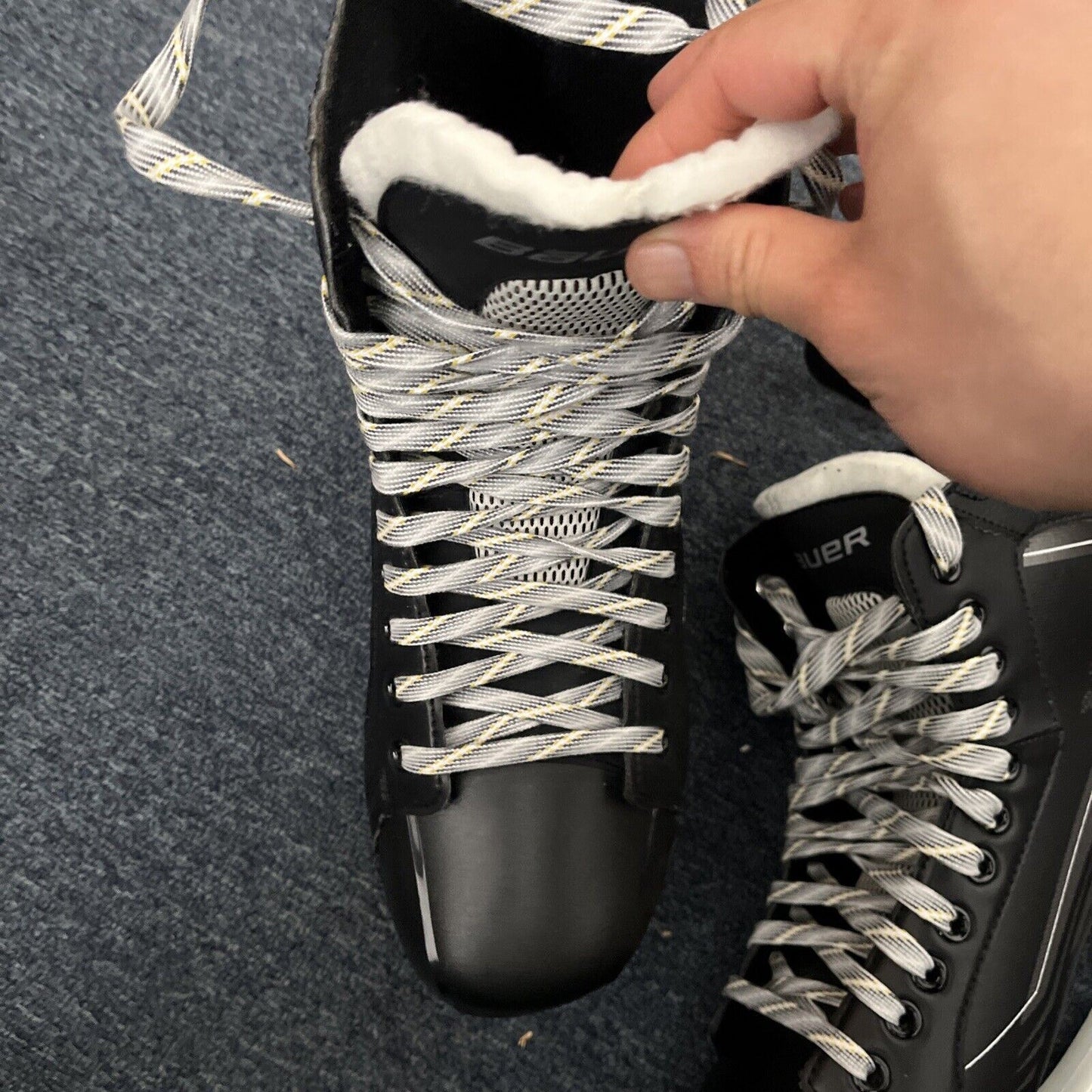 Bauer Lightspeed Pro Tuuk Super Stainless Ice Skate 12EE US13.5 UK12.5