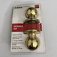 Ikonic Entrance Set Polished Brass Set *New Sealed*