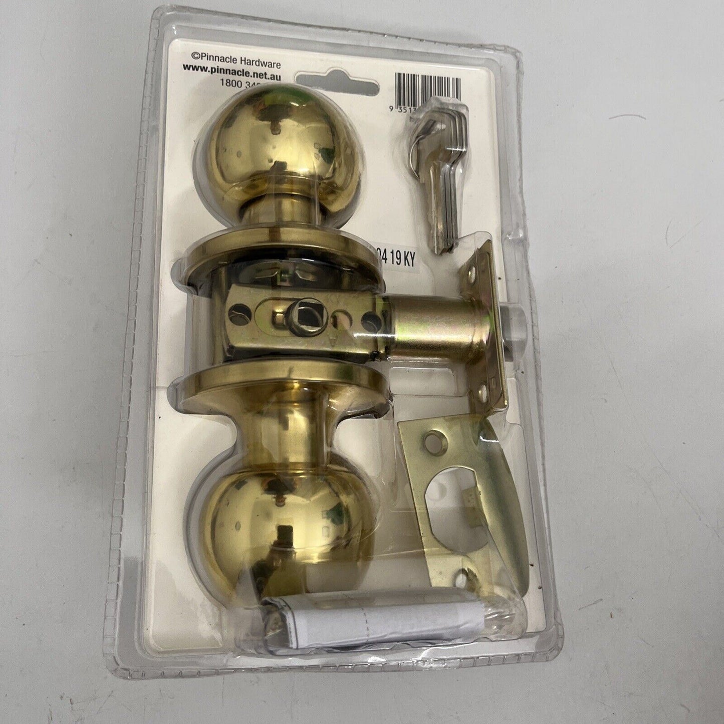 Ikonic Entrance Set Polished Brass Set *New Sealed*