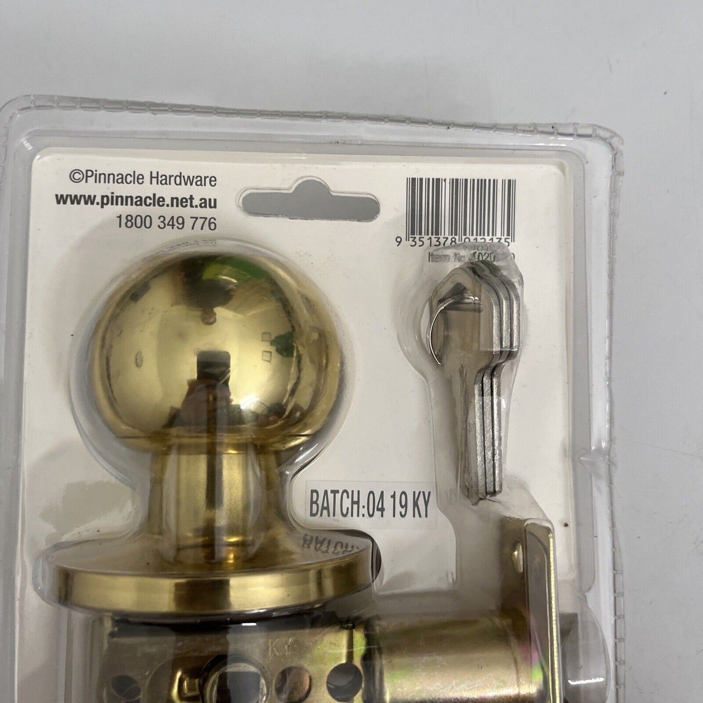 Ikonic Entrance Set Polished Brass Set *New Sealed*
