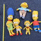 5x Simpsons Plush Toy: Ralph, Maggie 2003, Marge 2003, Bart 2005, Maggie 2003