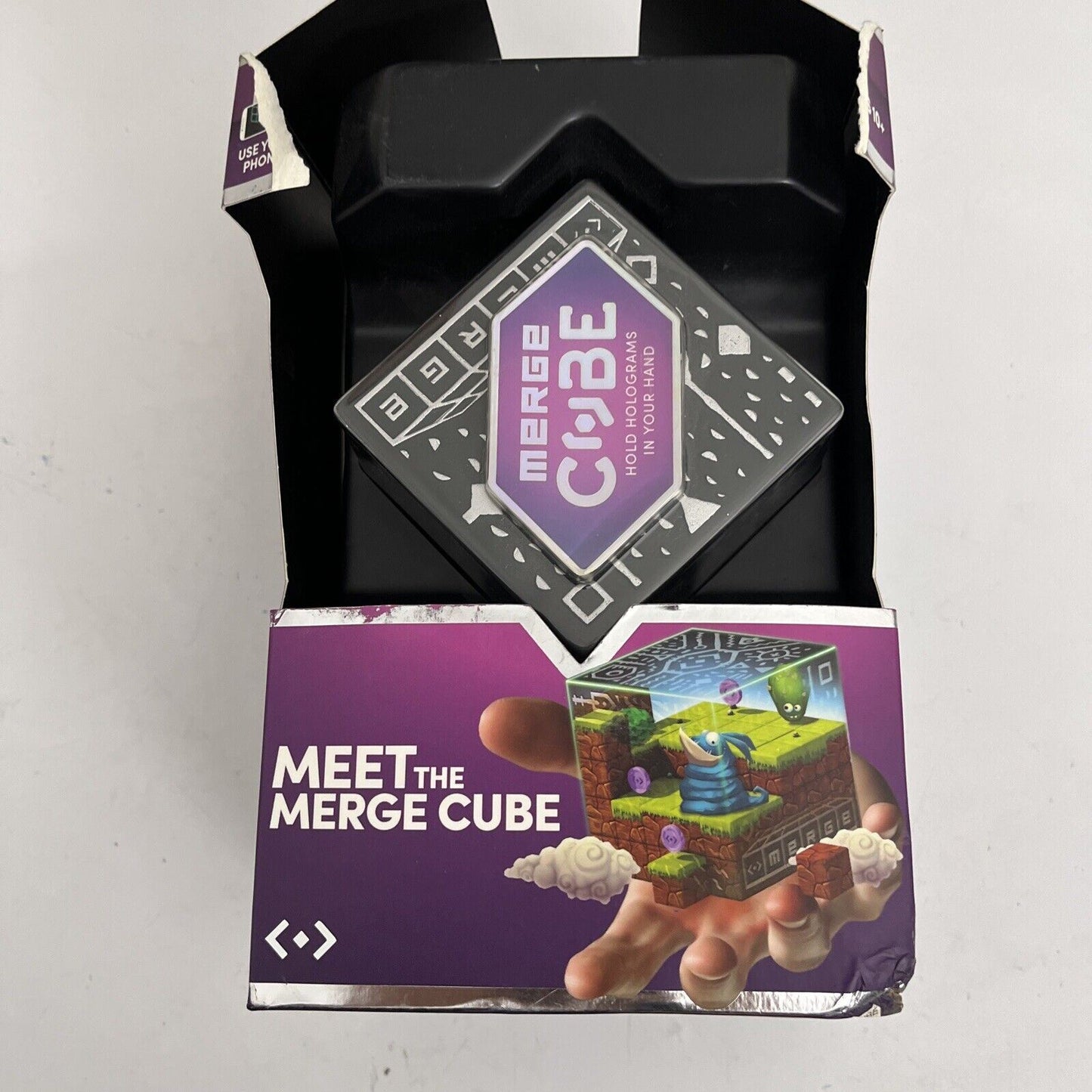 Merge Cube Hold Holograms in Your Hand Virtual Game Toy for IOS Android Tablet