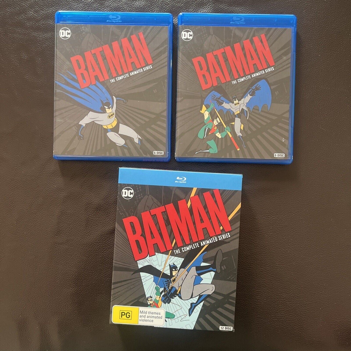 Batman - The Complete Animated Series (Blu-ray, 1995, 12-Disc) Region B