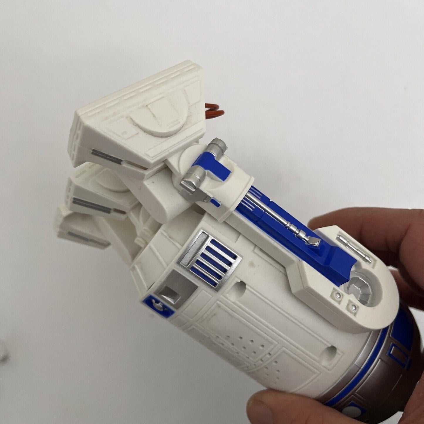 R2D2 Star Wars 6" Action Figure Clock Alarm 2011 Lucasfilm