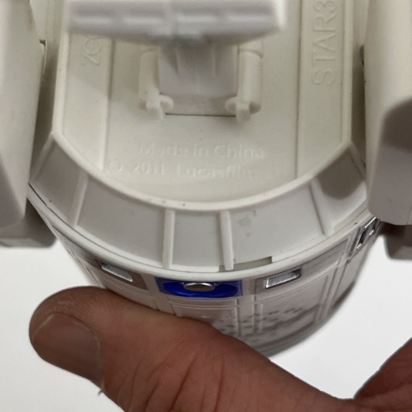 R2D2 Star Wars 6" Action Figure Clock Alarm 2011 Lucasfilm
