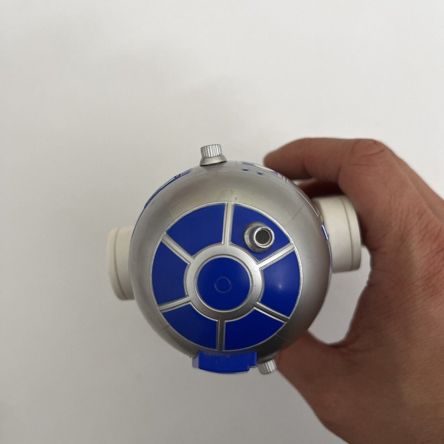 R2D2 Star Wars 6" Action Figure Clock Alarm 2011 Lucasfilm